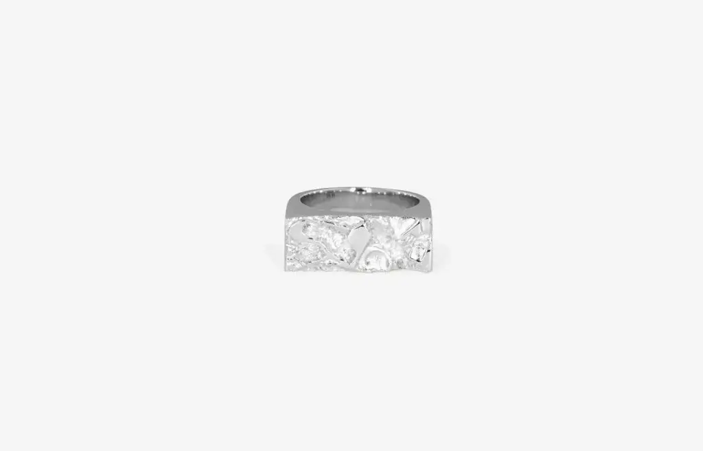 IX STUDIOS | DMN0321SL | IX Rustic ring - sølv