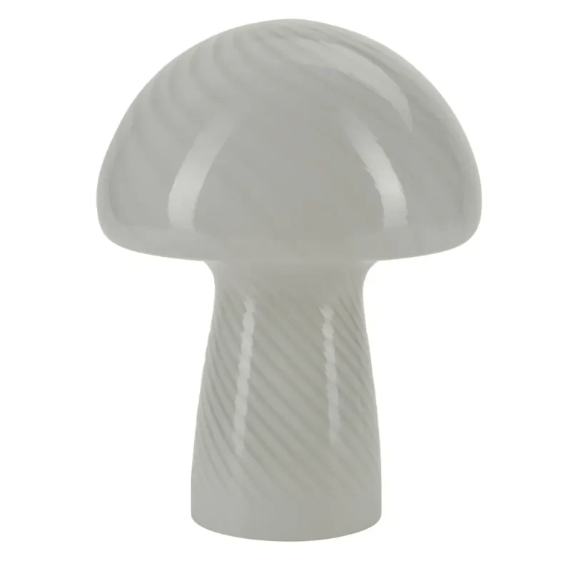 mushroom lampe stor hvid