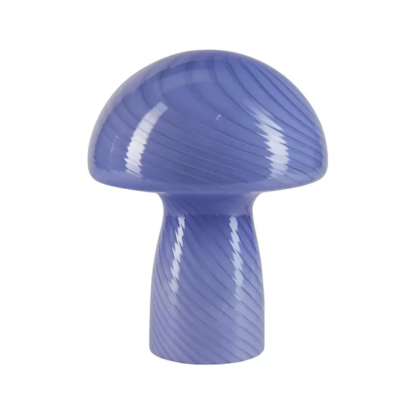 Bahne mushroom bordlampe, lille blå