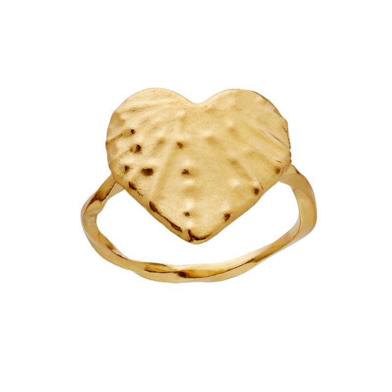 Fineste Cardissa ring fra Maanesten designet med det fineste hjerte.